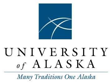 The logo of University of Alaska TV