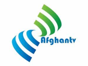 The logo of Afghan TV