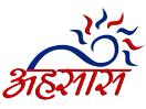 The logo of Ahsas TV
