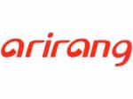 The logo of Arirang TV