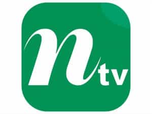 The logo of NTV