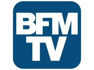 The logo of BFM TV