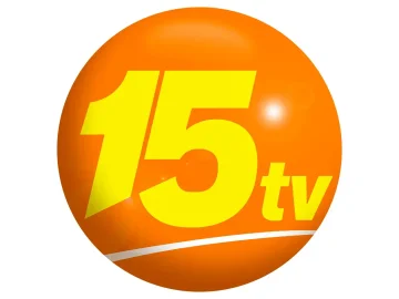 The logo of Canal 15 TV