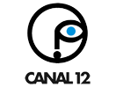 The logo of Canal 12 Melo