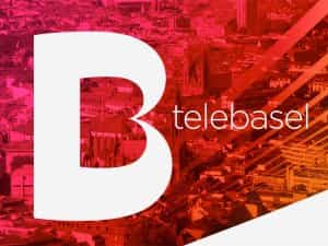 The logo of Telebasel
