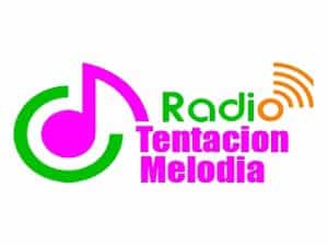 The logo of Radio Tentación Melodía