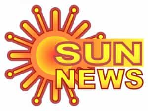 The logo of Sun News