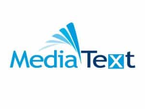 The logo of MediaText