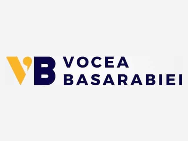 The logo of Vocea Basarabiei TV