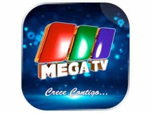 The logo of Mega TV Arequipa