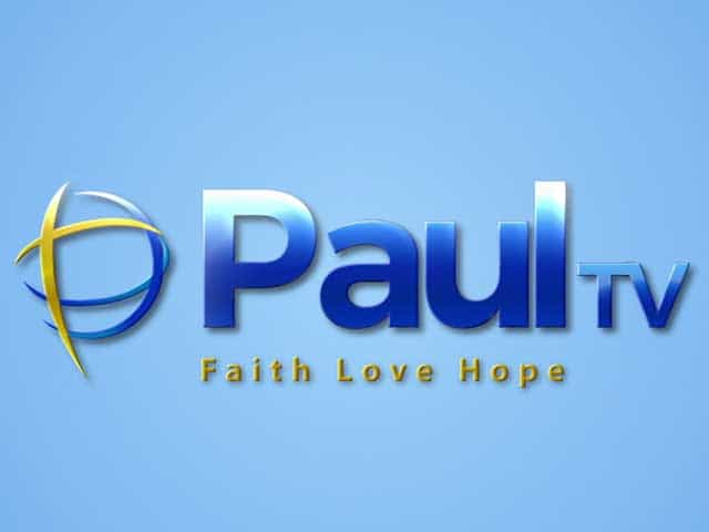 The logo of Paul TV