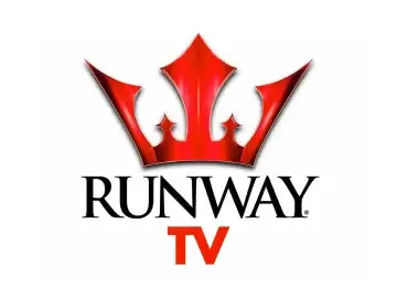 The logo of Runway TV