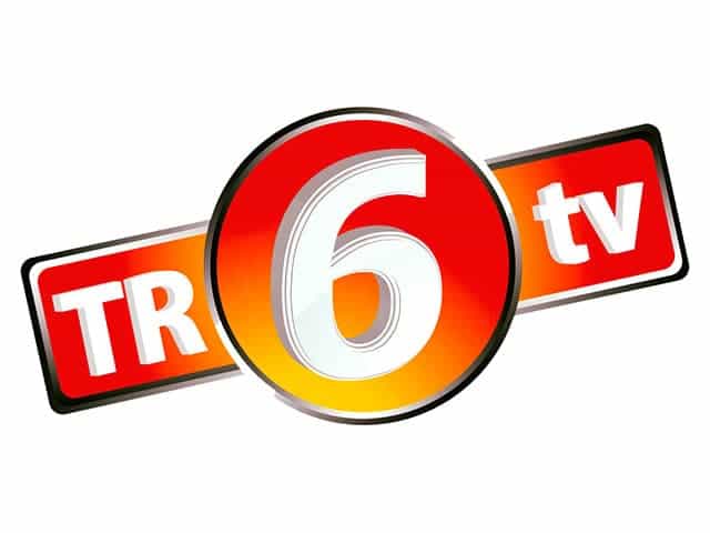 The logo of TR 6 TV