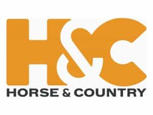 The logo of Horse & Country TV