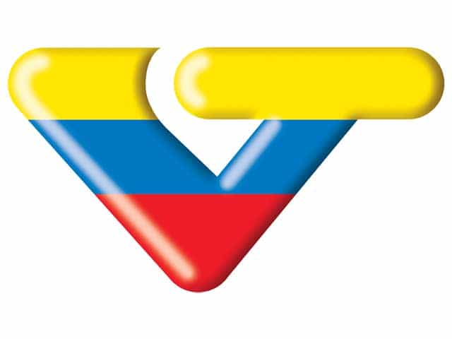 The logo of Venezolana de TV